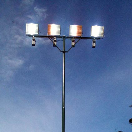 Poste Telecônicos Curvo Simples